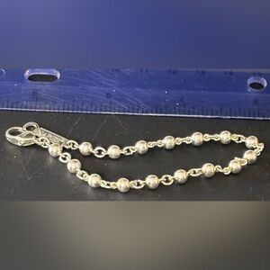 Napier Silver Beaded Bracelet